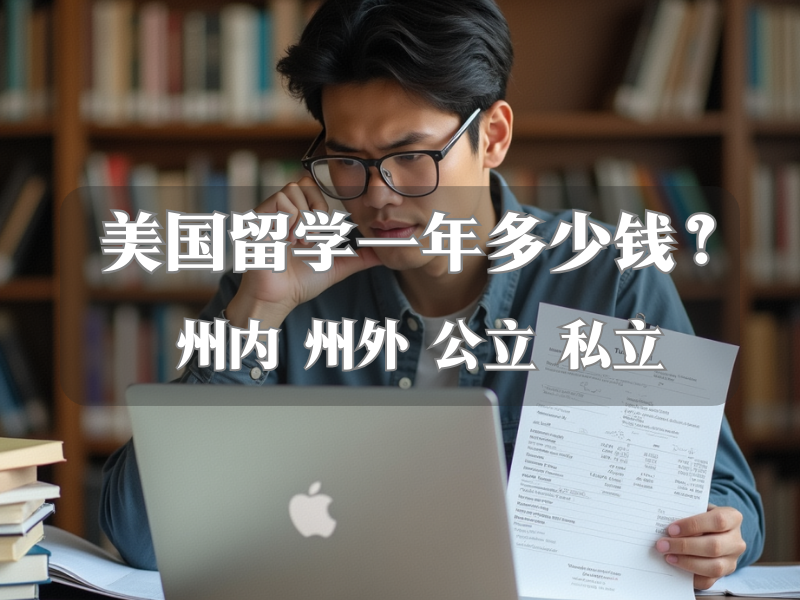 美國留學(xué)一年多少錢