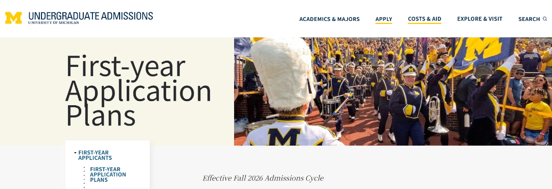 密歇根大學(xué)官網(wǎng)