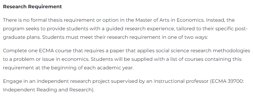 芝加哥大學經(jīng)濟學文學碩士信息1